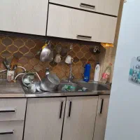 کابینت ام دی اف در حد نو|کتابخانه، شلف، قفسه‌های دیواری|مشکین‌دشت, |دیوار