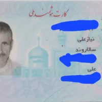 کارت ملی گم شده