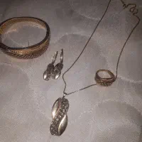 سرویس کامل طلا بهمراه زنجیر