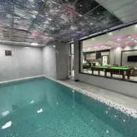 دوخواب استخردار و جکوزی لوکس لب دریا|اجارهٔ کوتاه‌مدت ویلا و باغ|بندر انزلی, اطبا|دیوار