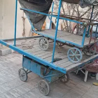 گاری  چهار چرخ ۲عدد گاری برای فروش