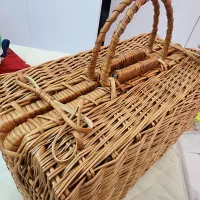 چمدان حصیری|صنایع دستی و سایر لوازم تزئینی|فولادشهر, C8|دیوار