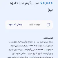 ۵ میلی جایزه ببر