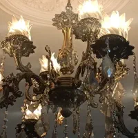 لوستر شاه عباسی و لوستر حبابی