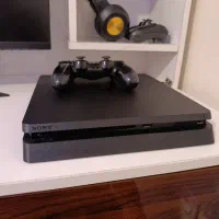 کنسول ps4 slime 1tb HDR با فن رایگان و ۲دسته