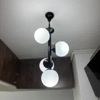 لوستر وآباژور و آینه