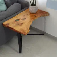 میز اسلب چوبی|میز و صندلی غذاخوری|محلات, |دیوار