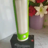 چراغ شارژی و باطری