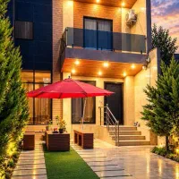 ب قیمت ترین ویلای دوبلکس روف دار
