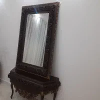 آینه و میز|میز و صندلی غذاخوری|کرمانشاه, |دیوار