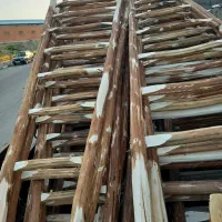 ساخت انواع نردبان چوبی باغی بنائی و نقاشی.