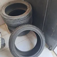 4 حلقه لاستیک 18 در حد نو|قطعات یدکی و لوازم جانبی|شیراز, شاهچراغ|دیوار