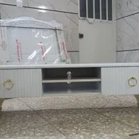 میزتی وی وجلومبلی کاملا نو داخل کارتن وپلاستیک|مبلمان خانگی و میز عسلی|قزوین, |دیوار
