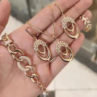 زیورالات ژوپینگ کاملا مشابه نمونه طلا|بدلیجات|قم, ارم|دیوار