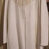 مانتو سفید مناسب مراسم عقد