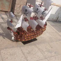 ماکت کشتی دزدان دریایی