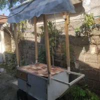 گاری  کبابی تمیز