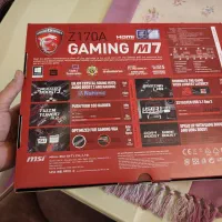 msi z170 gaming 7 + core i3 7100|قطعات و لوازم جانبی رایانه|مشهد, شهرک لشکر (شهرک غرب)|دیوار