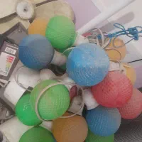 ریسه چراغ توپی رنگی