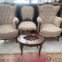 مبلمان ۹نفره بازسازی کامل شده|مبلمان خانگی و میز عسلی|تهران, صادقیه|دیوار