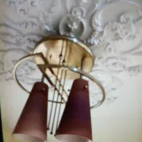 لوستر دو شاخه|لوستر و چراغ آویز|تهران, درختی|دیوار