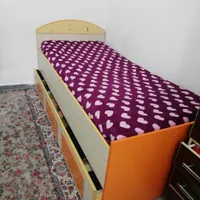 تخت دو طبقه چوب mdf