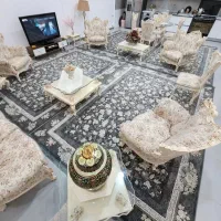 فرش۹متری طلاکوب برندتبریز تمام نخ۱۰۰٪اکرلیک جهیزیه