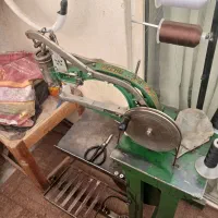 چرخ کفاشی.با پایه زیر..هم وستی هم پا