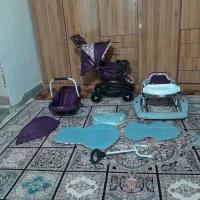 پک کامل کالسکه باروروک روماپلاس|کالسکه و لوازم جانبی|اهواز, زیتون کارگری|دیوار