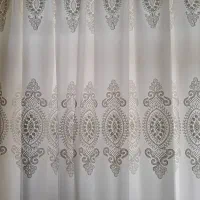 دوعدد پرده پذیرایی نو|پرده، رانر، رومیزی|رشت, بوسار|دیوار