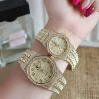 ساعت ست فول نگین فلزی مجلسی/×کد۴۰۰۹|ساعت|اصفهان, قلعه طبره|دیوار