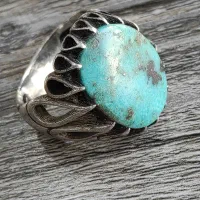 انگشتر نقره فیروزه