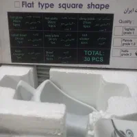 ظرف ست غذا خوری 6 نفره آک بند است