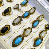 فروش انگشتر سیاه قلم (طلای روس)|بدلیجات|درگهان, |دیوار