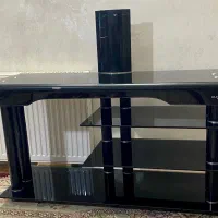 میز تلویزیون شیشه ای