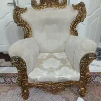 مبل سلطنتی 7 نفره|مبلمان خانگی و میز عسلی|پارس‌آباد, |دیوار