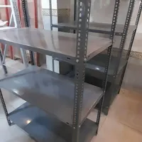 مقاوم و کاربردی //قفسه انباری فلزی))