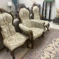 مبل سلطنتی ۹ نفره|مبلمان خانگی و میز عسلی|فردیس, قریشی|دیوار