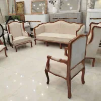 مبل کلاسیک کویین فرانسوی  مدل لوییزان|مبلمان خانگی و میز عسلی|شیراز, دوکوهک|دیوار