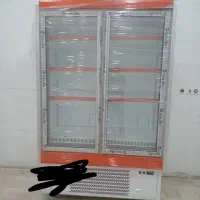 دو دستگاه یخچال ویترینی و مانیتور  مغازه