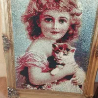 تابلو فرش با ساعت دقیق کار میکنه