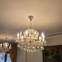 یک جفت لوستر کریستال ۱۰ شاخه