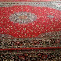 یه جفت فرش ۱۲ متری قرمز رنگ