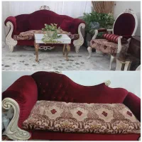 مبل ۸ نفره.تمیز و سالم|مبلمان خانگی و میز عسلی|اصفهان, ارزنان|دیوار