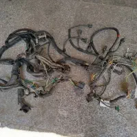 سیم کشی دور موتور دنا پلاس و پخش بنز وام وی ام