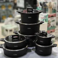 سرویس قابلمه چدن ماینز آلمان اصلی، کف اینداکشن|ظروف پخت‌وپز|قم, علی آباد سعدگان|دیوار