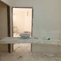 گچکاری سفید کاری خورده نصب درپنچره  دیوار هبلکس