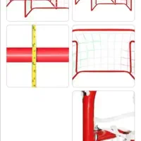 تیر دروازه فلزی تاشو گل کوچک کمجا و محکم و زیبا|تجهیزات ورزشی|تهران, چیتگر جنوبی|دیوار