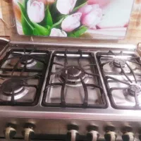 اجاق گاز فر دار استیل