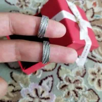 انگشتر نقره اصل ایتالیا|جواهرات|کازرون, |دیوار